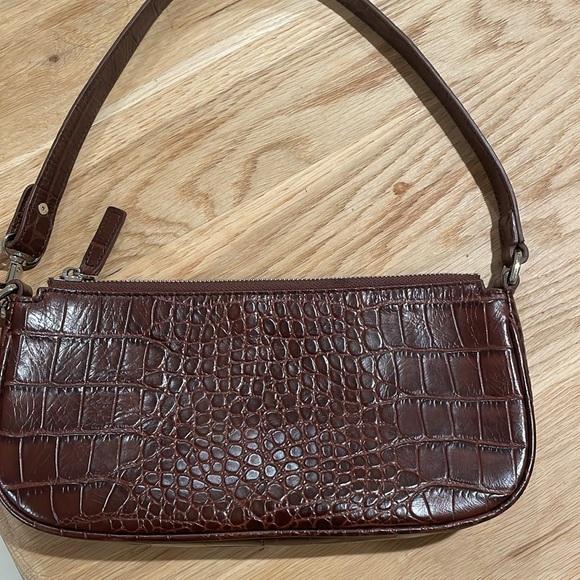 BY FAR Brown Crocodile Rachel bag - Picture 9 of 13